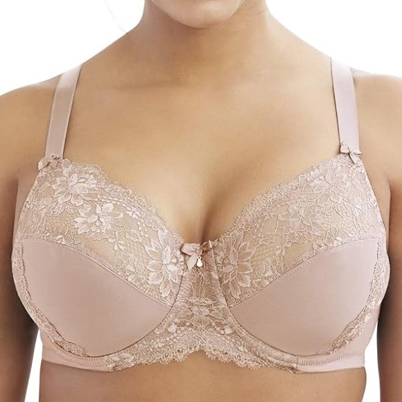 Glamorise Other - Glamorise Elegance Lacy Multi Part Wonderwire Bra